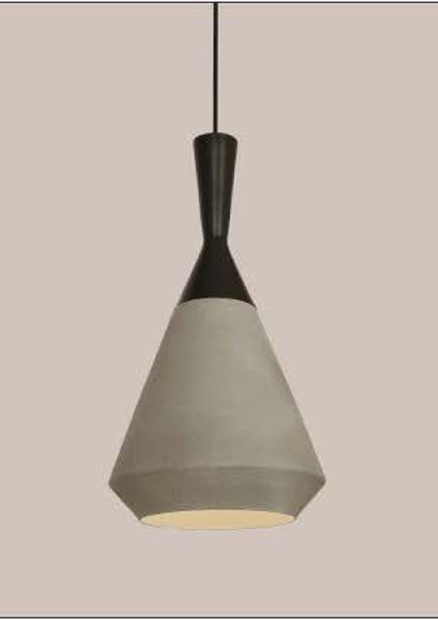 Beyond Lights - Concrete Pendant Lamp- GL